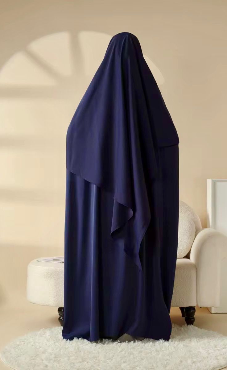 2-teiliges Abaya & Khimar Set - Nida-Stoff - Elegant & Zeitlos