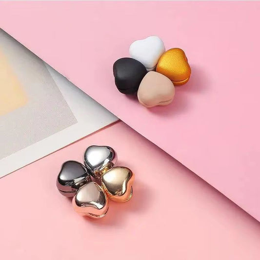 Magnetischer Herzknopf aus Edelstahl – Almod Fashion & Hijab