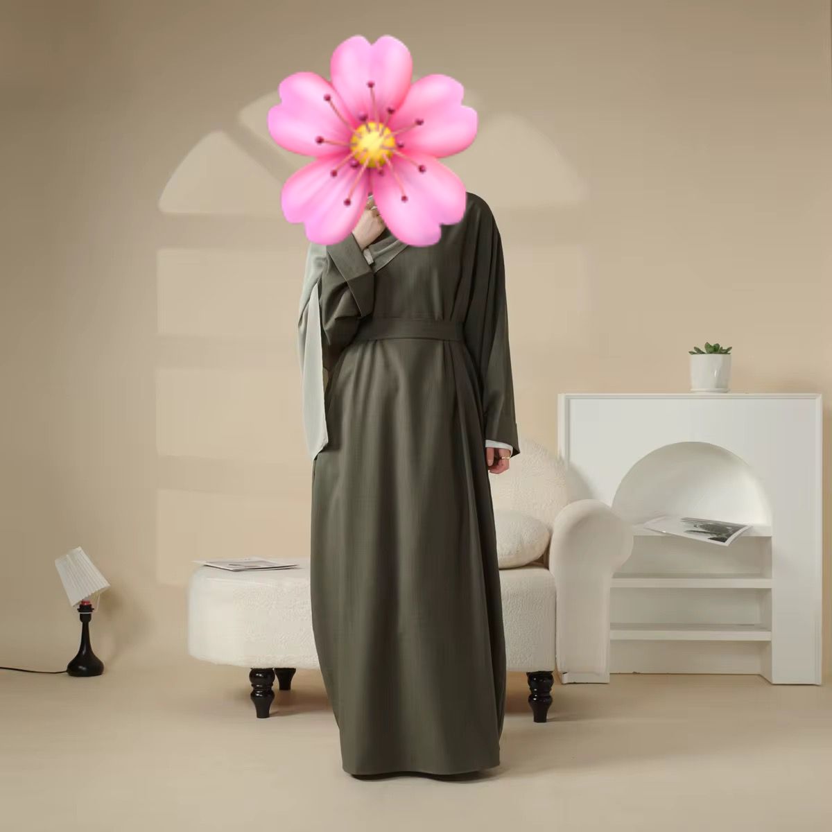 Almod – 2-teiliges Abaya Set für Damen