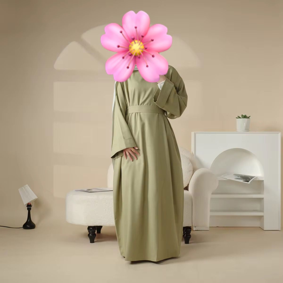 Almod – 2-teiliges Abaya Set für Damen