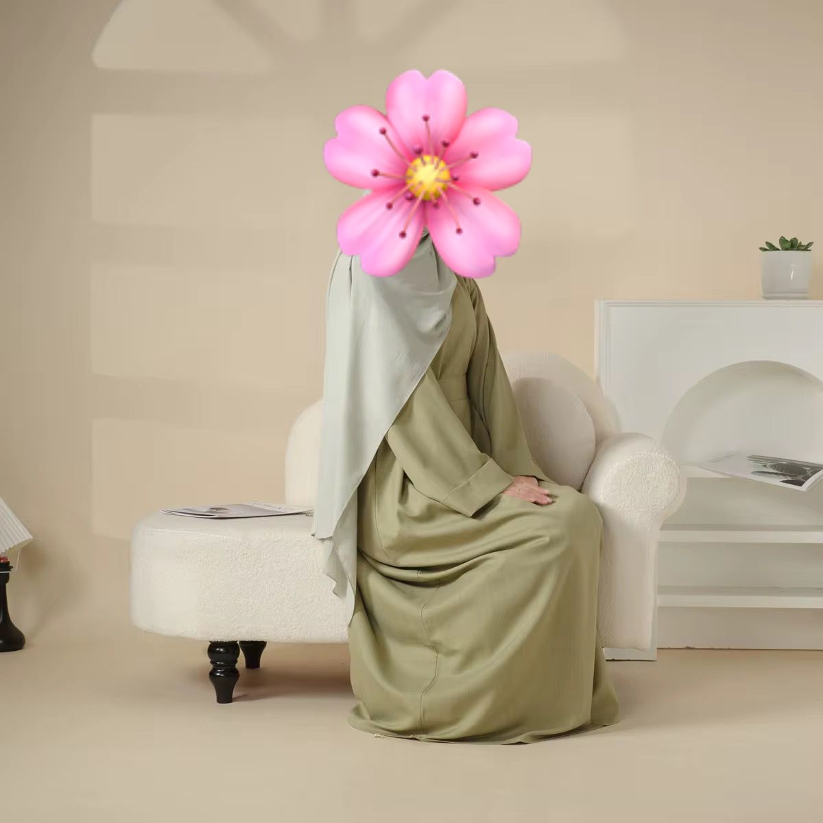 Almod – 2-teiliges Abaya Set für Damen