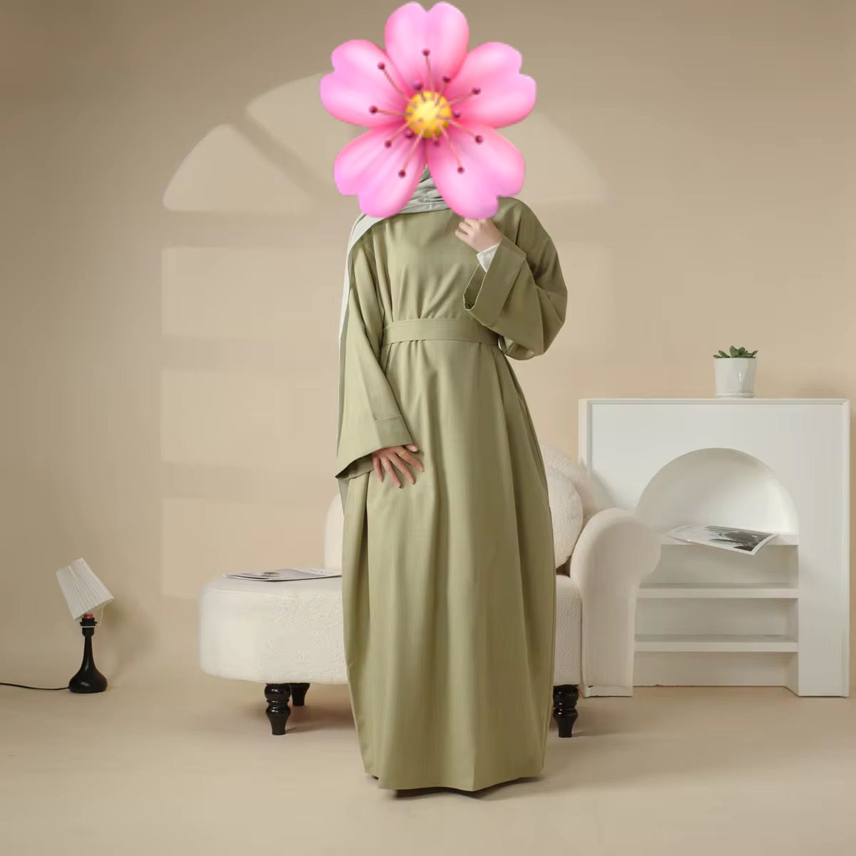 Almod – 2-teiliges Abaya Set für Damen