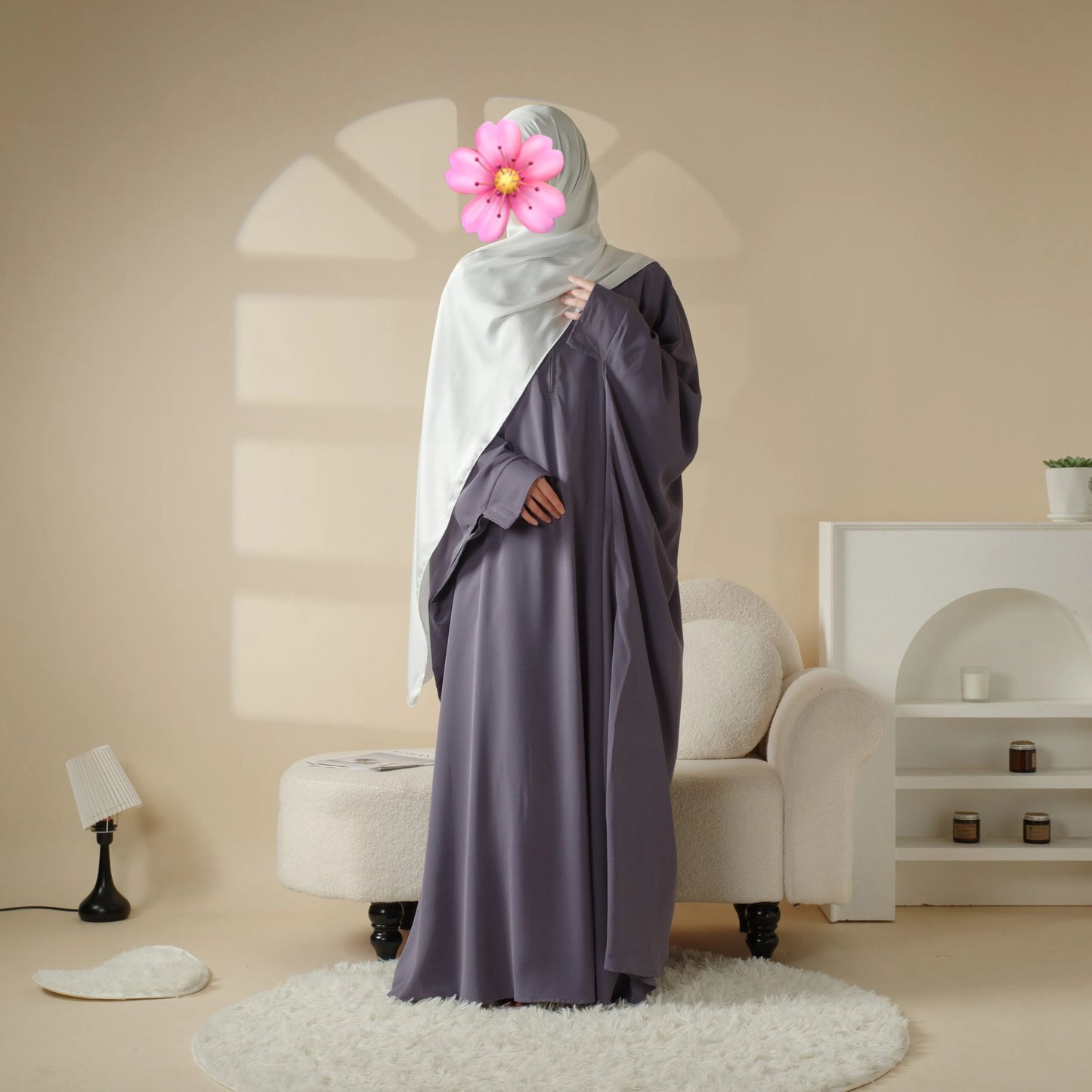 ALMOD Fashion & Hijab Abaya  aus hochwertigem Nida-Material