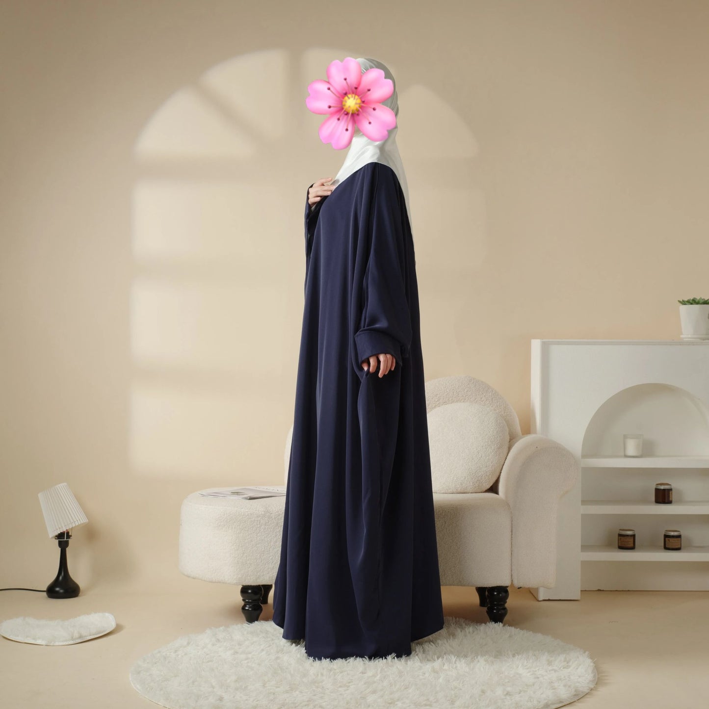 ALMOD Fashion & Hijab Abaya  aus hochwertigem Nida-Material
